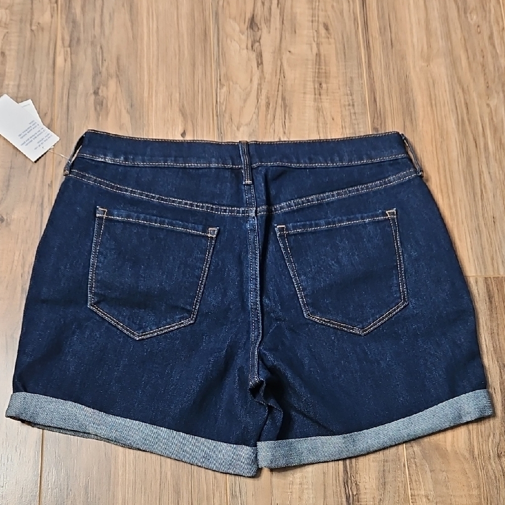 Old Navy Women's Dark Blue Jean Shorts NWT - Picture 7 of 8